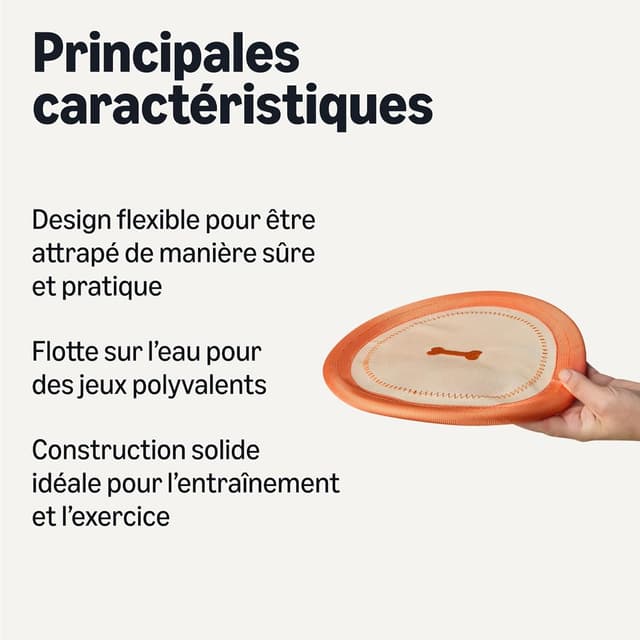 Detalle de Amazon Basics Disque anti-mouches pour chiens (lot de 2) – Taille unique