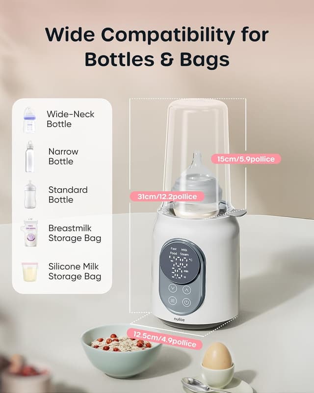 Thumbnail 6 de Nuliie Baby Bottle Warmer 10-in-1 with Digital LCD