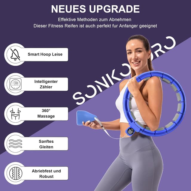 Thumbnail 1 de Sonkoloro Smart Hoop Reifen zum Abnehmen
