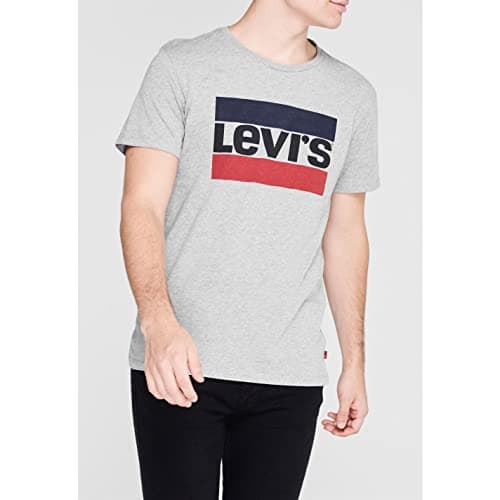 Detalle 2 de Levi's Sportswear Logo Camiseta Hombre Gris 👍