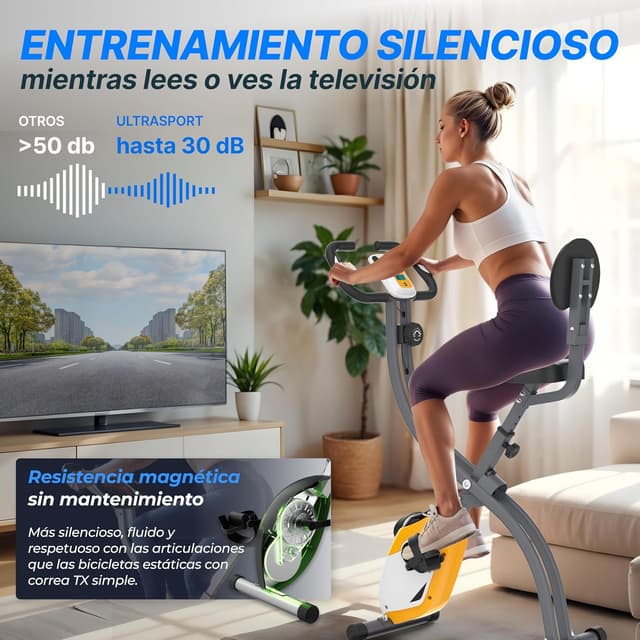 Thumbnail 3 de Ultrasport F-Bike Bicicleta Estática 130 KG