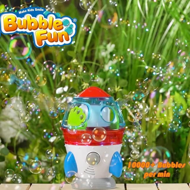 Thumbnail 1 de Seifenblasenmaschine Rocket Blasenmacher 10000+