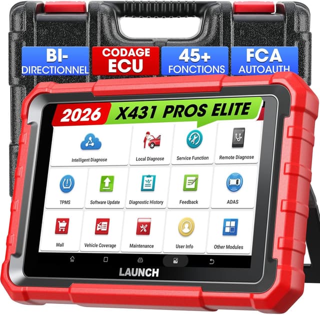 Detalle de Launch X431 Pros Elite valise diagnostic auto 38 services