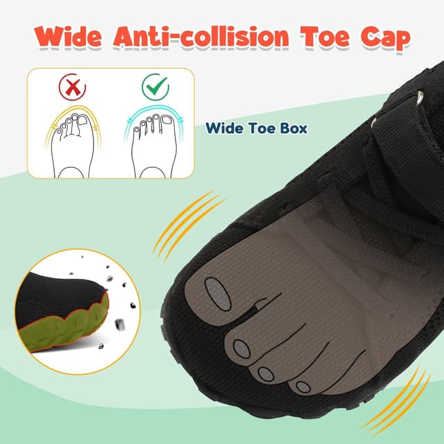 Detalle de JOINFREE Kids Barefoot Shoes Wide Fit Trainers – non-slip, breathable zero-drop sneakers