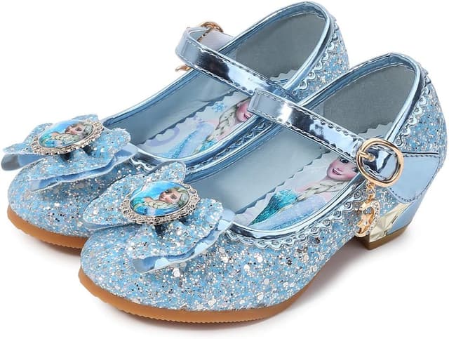 Imagen de YOSICIL Disfraz Princesa Zapatos Elsa 3-14 años en OfertitasTOP