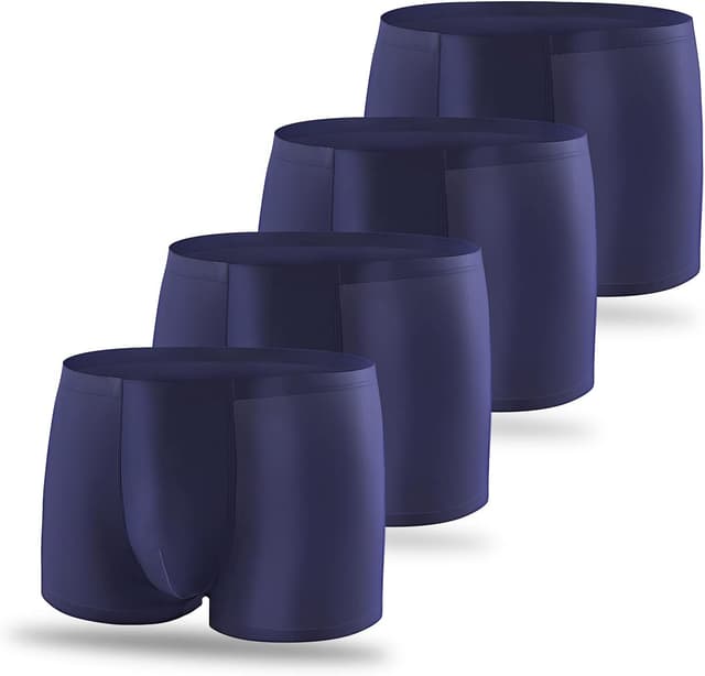 Thumbnail 6 de SIHOHAN Boxershorts Herren im 4er Pack – atmungsaktive Retro Shorts mit sehr flachen Nähten (S–2XL)