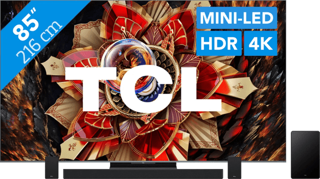 Detalle de TCL 85 Zoll QD Mini LED C9K 4K (2025) + TCL Q85H PRO