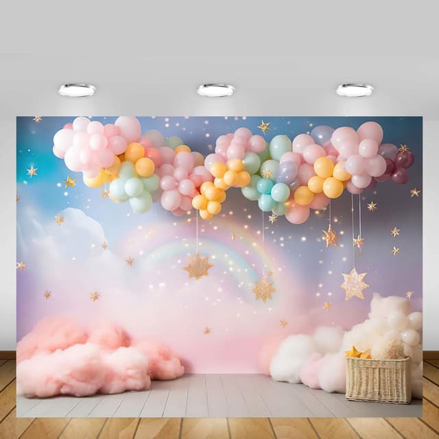 Thumbnail 3 de MEHOFOND 7x5ft Birthday Photo Backdrop