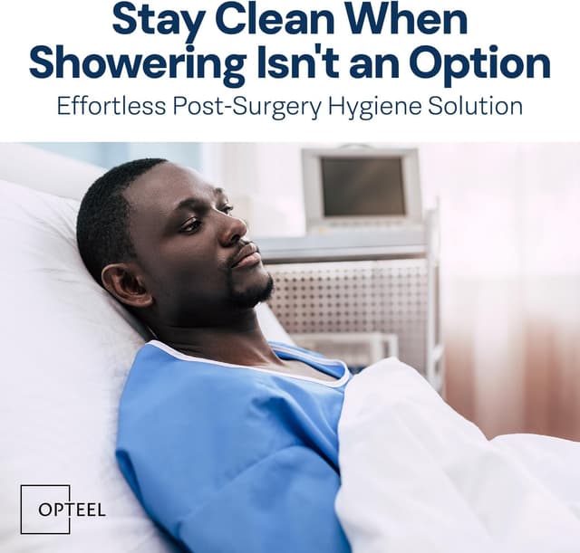 Thumbnail 6 de OPTEEL Extra-Large Adult Wet Wipes (8" x 13") for Elder Care & Incontinence, Pre-Moistened with Vitamin E & Aloe