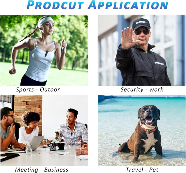 Thumbnail 1 de Mini Body Camera 1080P 64G portable recorder