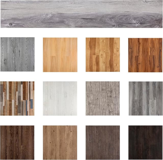Detalle de FLOREXP Vinyl Flooring 2.0mm peel-and-stick planks 🪵