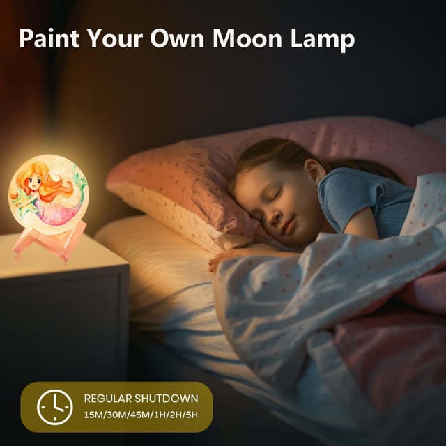 Thumbnail 6 de ACED Paint Your Own Moon Lamp Kit 2025