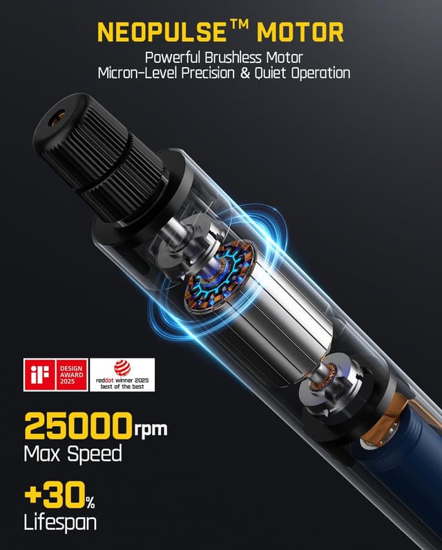 Thumbnail 2 de Fanttik F2 Master 25000 RPM Rotary Kit