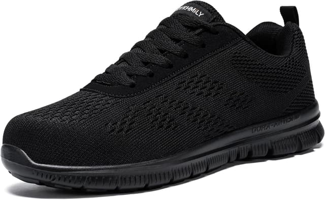 Detalle 2 de DYKHMILY Safety Trainers for Men with Steel Toe Cap – Lightweight, Breathable, Puncture-Resistant Work Trainers