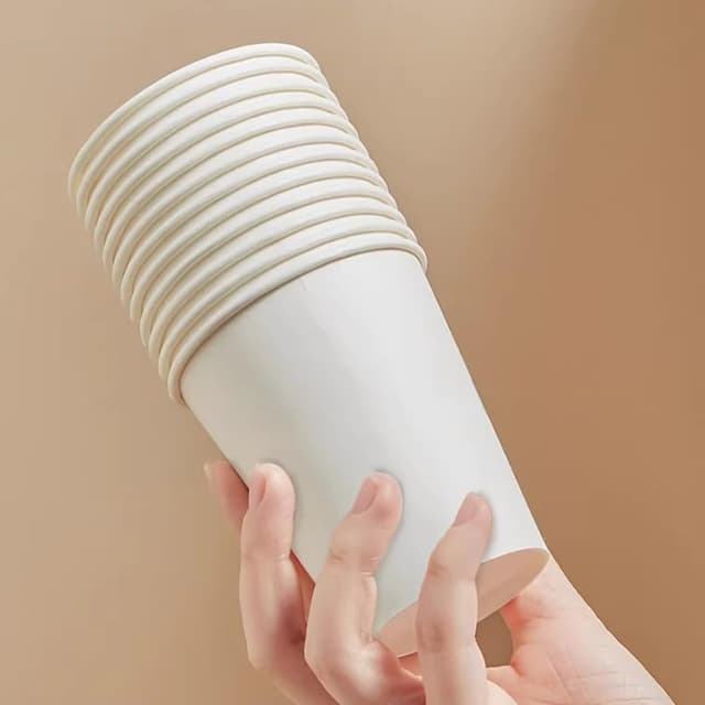 Detalle 2 de MOUMOULIFE 12 oz Coffee Cups 100 Count