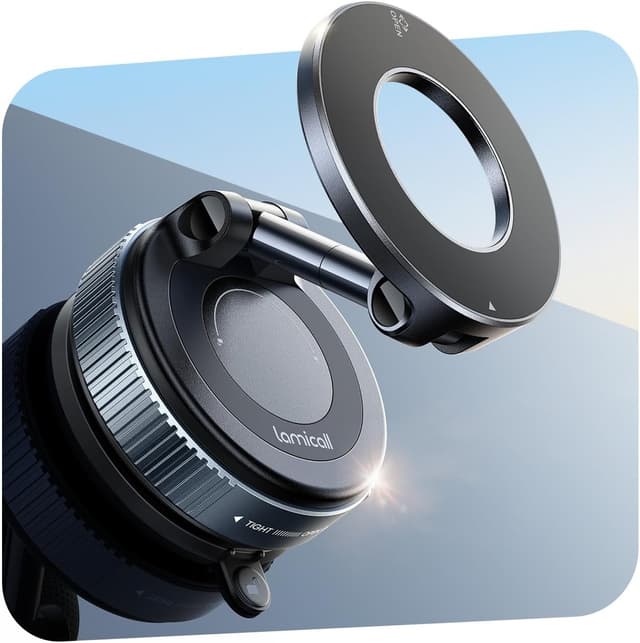 Imagen de Lamicall Vacuum Magnetic Car Phone Holder 2025 en OfertitasTOP