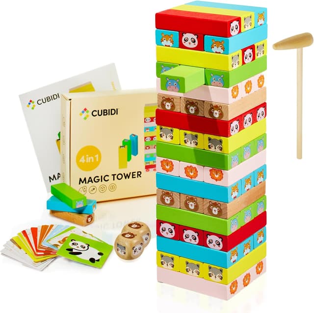 Detalle de Cubidi Tour en bois empilable 3 ans