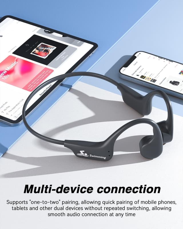 Thumbnail 6 de ANSTEN Swimming Headphones 32GB