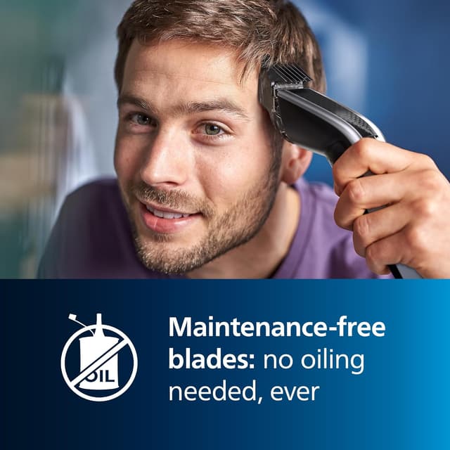 Thumbnail 5 de Philips Serie 5000 HC5630/15 - Cortapelos, 28 ajustes de longitud para estilo deseado, 90 min de uso sin cable, incluye 3 peines-guía y funda