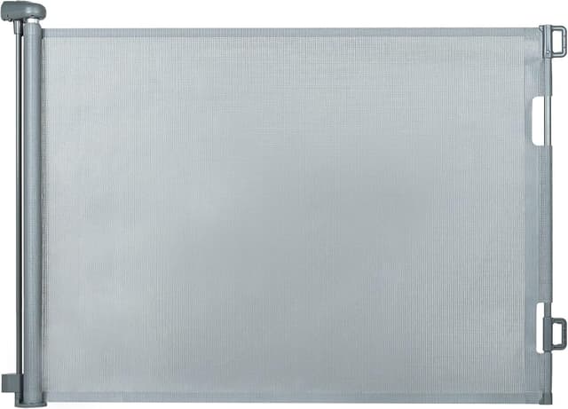 Detalle de Treppenschutzgitter ausziehbar 0-180 cm Grau