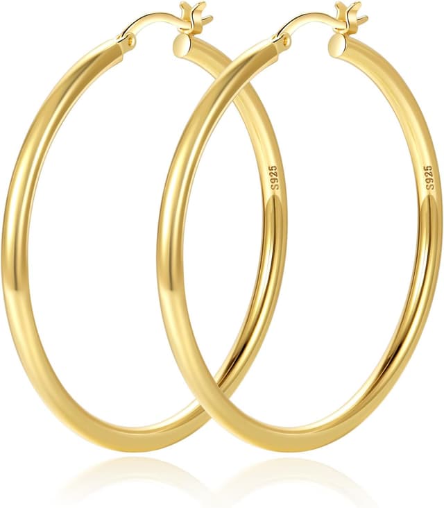 Detalle de RANKEEF Créoles dorées 3 mm