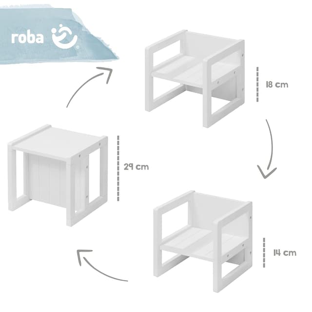 Thumbnail 5 de roba Sitzhocker 3 Höhen