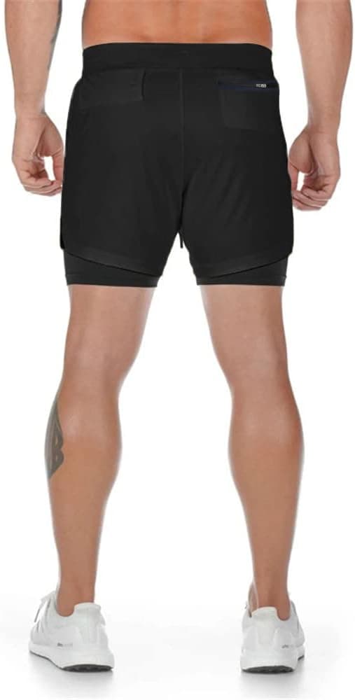 Detalle 2 de Superora Herren Sport Shorts 2-in-1 Laufsporthose