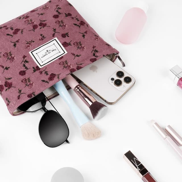 Thumbnail 4 de Aucuu Neceser Floral para Maquillaje Mujer 🎨