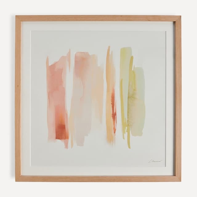 Imagen de El Corte Inglés Cuadro acuarela Rosa en OfertitasTOP