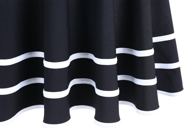 Thumbnail 5 de DRESSTELLS Rock Damen Kurz Skater Rock A Linie