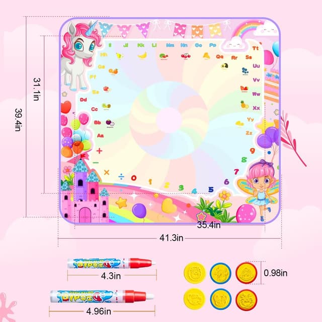 Thumbnail 5 de LOYO Water Doodle Mat 105x100cm