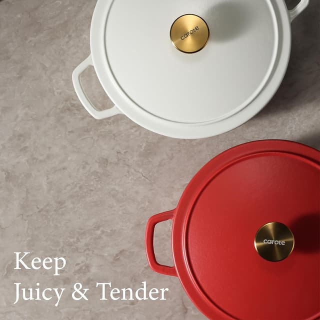 Thumbnail 6 de CAROTE 5QT Enameled Cast Iron Dutch Oven