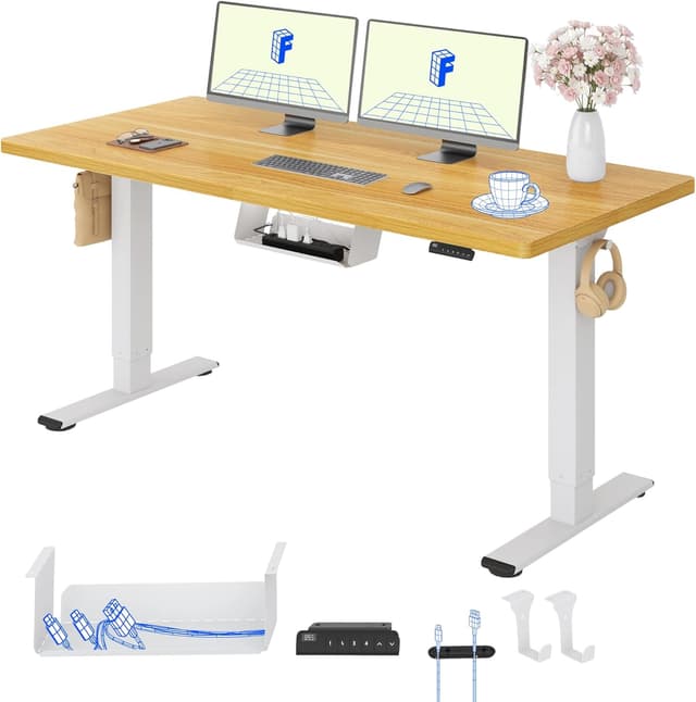 Detalle de FlexiSpot FlexiSpot Schreibtisch 160 x 80 cm