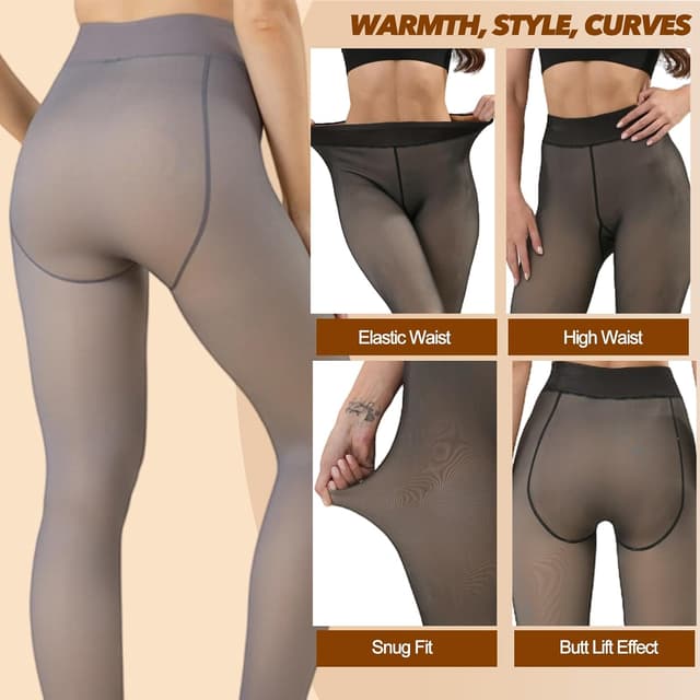 Thumbnail 3 de Merlvida Collant Polaire Femme S-3XL