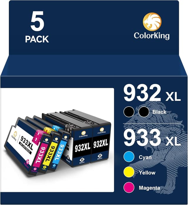 Detalle de ColorKing 932XL 5 pack cartucce ink