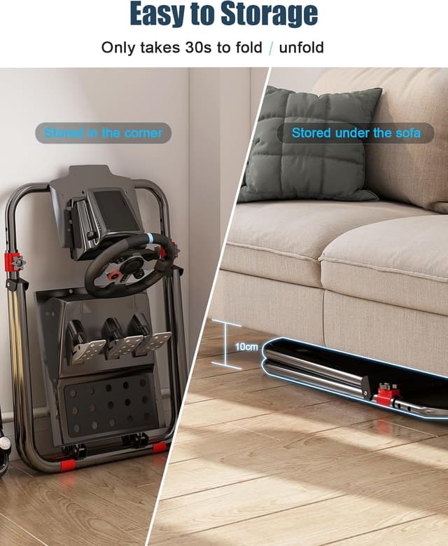 Thumbnail 5 de DIWANGUS Steering Wheel Stand for Logitech G29/G920