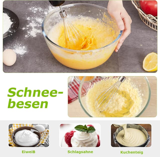 Detalle 2 de Bonsenkitchen HB3203 1000W Stabmixer 🥣