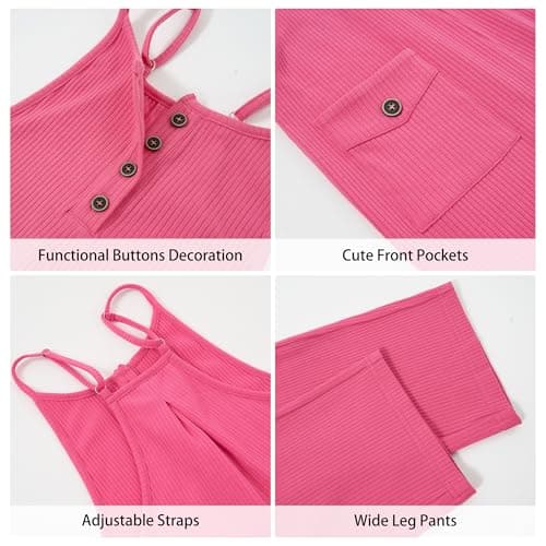 Thumbnail 4 de Rolanko Combinaison fille salopette sans manches ⚙️