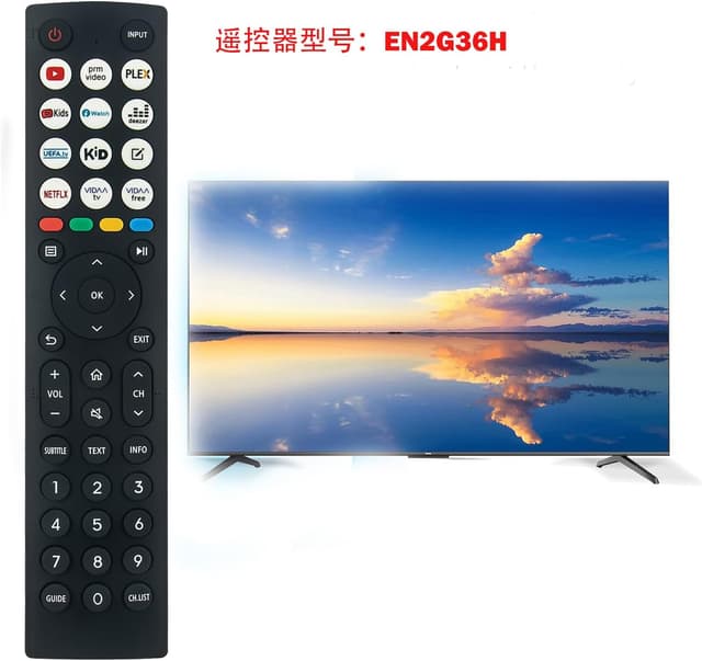 Detalle de Hisense TV remote EN2G36H 10m IR