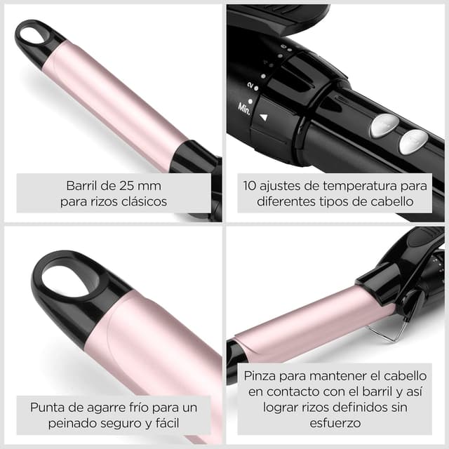 Detalle 2 de BaByliss C325E rizador 25 mm
