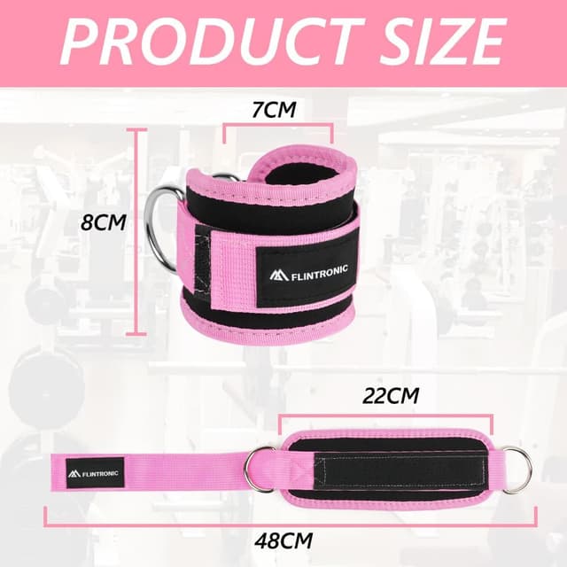 Detalle 2 de Flintronic Ankle Straps adjustable neoprene cuff