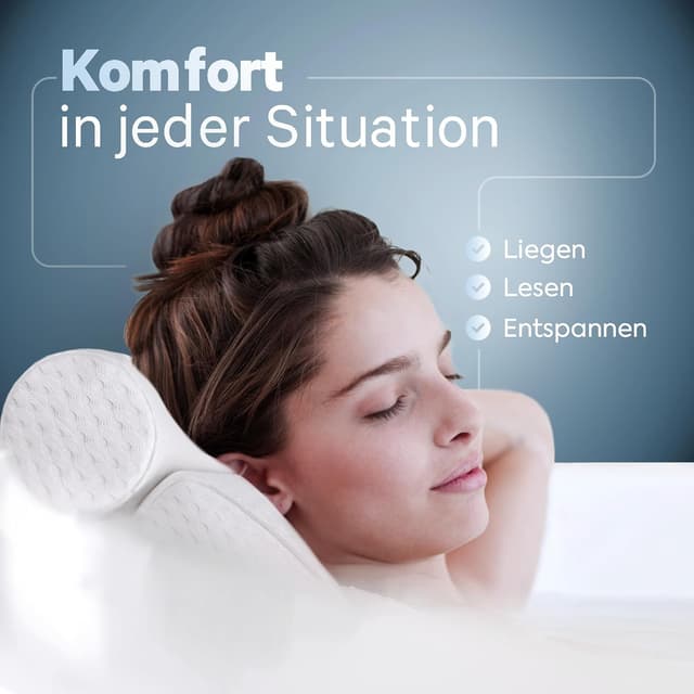 Thumbnail 4 de Badewannenkissen 5D Spezial-Schaum Nackenstütze 🛀