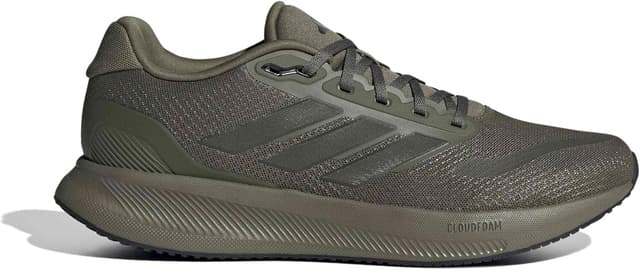 Detalle 2 de adidas Men’s Runfalcon 5 Running Shoes in Olive Strata/Shadow Olive/Core Black (7.5 UK)