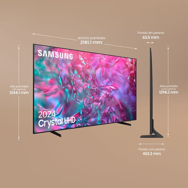 Detalle 2 de Samsung TU98DU9005KXXC 248 cm Smart TV