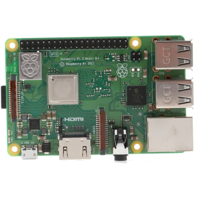 Detalle 2 de Raspberry Pi 3 Modelo BPlus placa compacta de 1,4 GHz