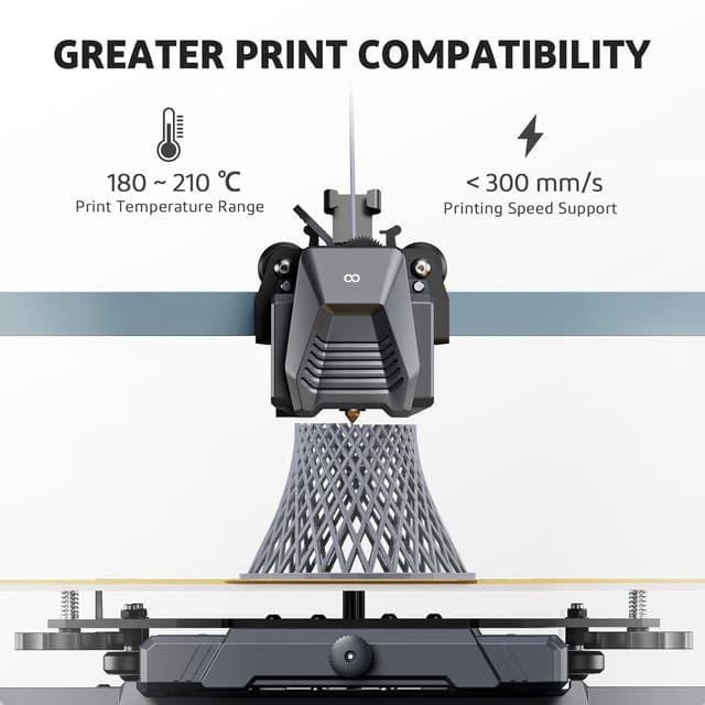 Detalle de ELEGOO PLA Pro Filament 1.75mm White 1kg (Easily printable, low-clog PLA) for FDM 3D printers