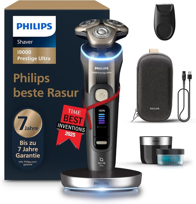 Detalle de Philips i9000 Prestige Ultra Rasierer 20 % präziser
