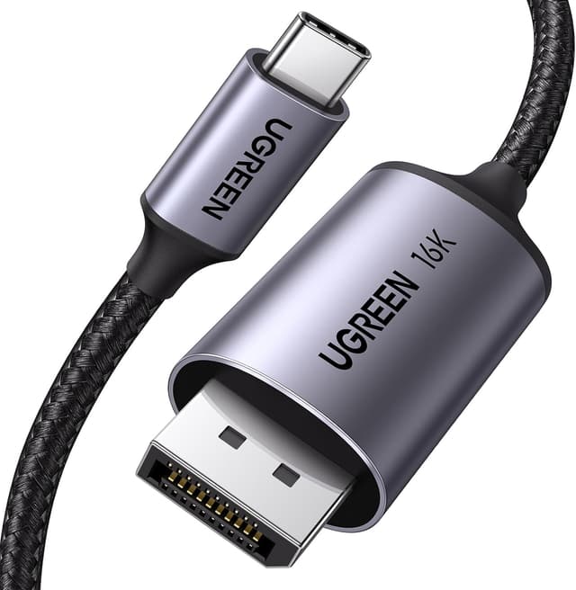 Detalle de UGREEN Câble USB C vers DisplayPort 2.1 1 m