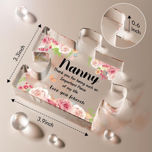 Thumbnail 1 de Usong Nanny Acrylic Keepsake 3.9×3.3×0.6 in