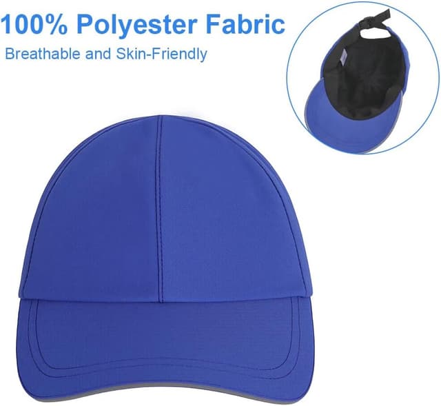 Detalle de AUYAO Cappello da Baseball impermeabile unisex con visiera riflettente e UPF50+